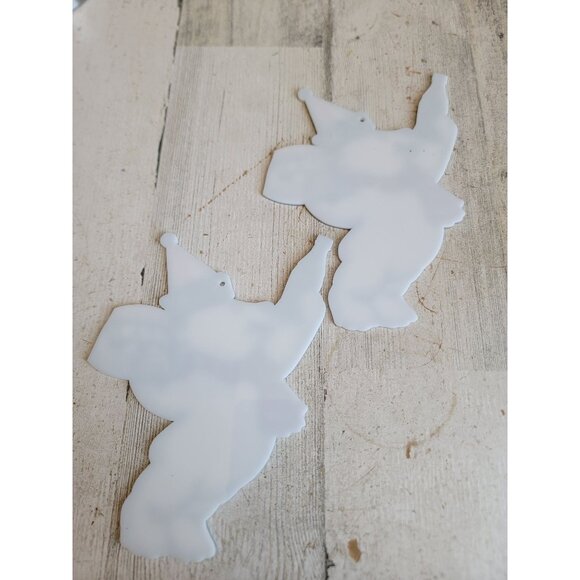 Vintage Coca-Cola polar bear 10th birthday badger chapter ornament Xmas set - Picture 6 of 7